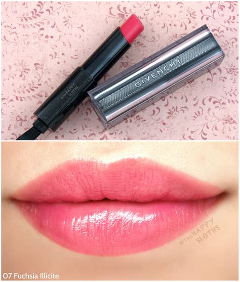 givenchy rouge interdit shine lipstick review|Givenchy color enhancing lipstick.